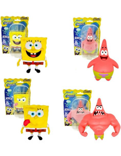 Figura Monsterflex Bob esponja Bizak modelos surtidos