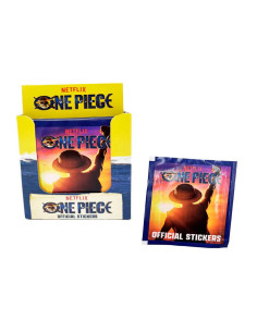 Sobre de 5 cromos coleccionables cards One piece Bizak