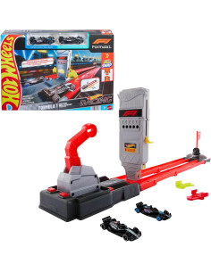Hot Wheels Racing Fórmula1 Línea de Salida, Conjunto de...