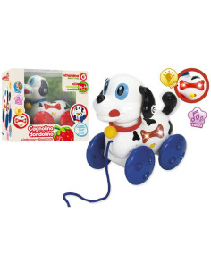 Perro Arrastre con luz y sonido 