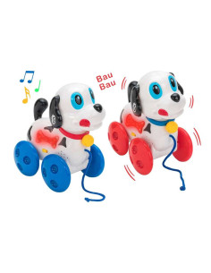 Perro Arrastre con luz y sonido  2