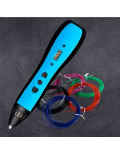 Bolígrafo 3D Pen Azul 2