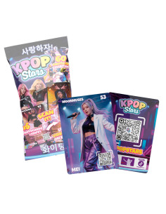 Kpop Stars Sobre 6 Photocards Interactivas