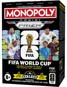 Monopoly Panini Prizm: Copa Mundial de la FIFA, Caja de...