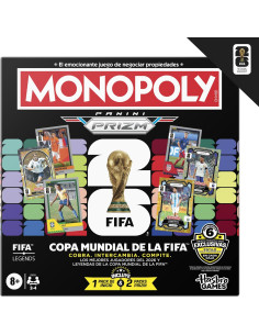 Monopoly Panini Prizm: Copa Mundial de la FIFA I Juego de...