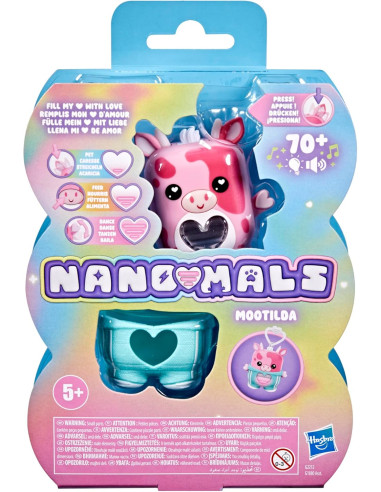 Nanomals Fidget-Ti Mascota Electrónica