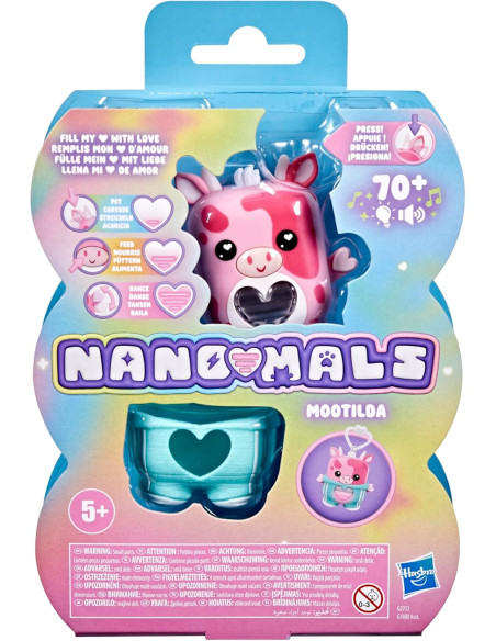 Nanomals Fidget-Ti Mascota Electrónica