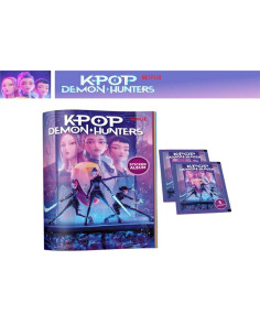Starter Pack K-Pop Demon Hunters Álbum y 2 sobres 2