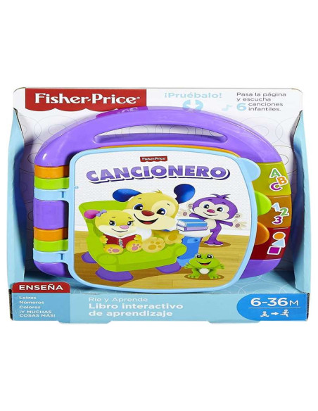 Fisher Price Libro Interactivo de Aprendizaje| Juguete Infantil