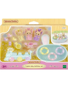 Sylvanian Families 5707 La hora del baño de los trillizos 2