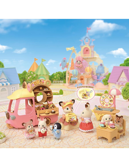 Sylvanian Families Carrito de Donuts