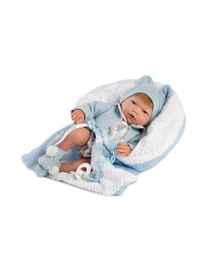 Muñeco Reborn Rober con pelo natural 38 cm