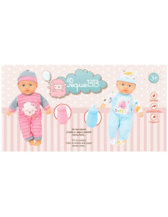 Muñeco Bebé con Sonidos PequeBB