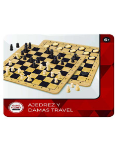 Classics Ajedrez y Damas Travel – Caja Metálica
