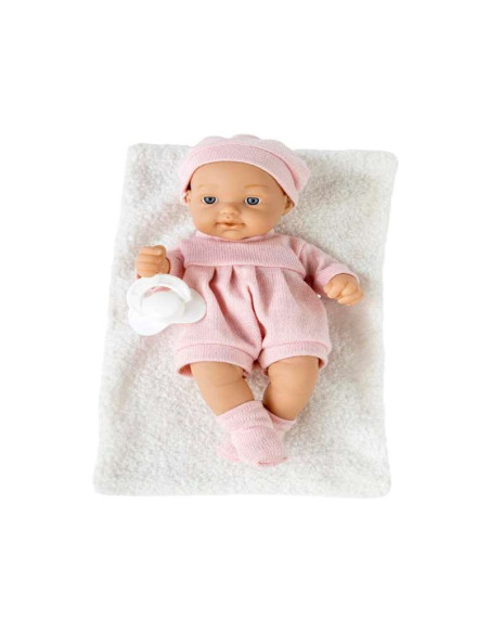 Muñeca Real Baby PequeBB 25 cm – Bebé clásico para juego de imitación (18M+)