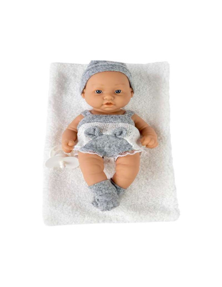 Muñeca Real Baby PequeBB 25 cm – Bebé clásico para juego de imitación (18M+)