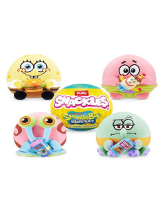 SNACKLES Bob Esponja – Serie 1 (peluche sorpresa)
