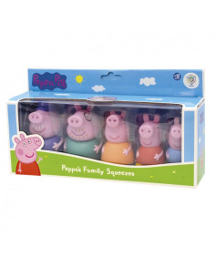 Peppa Pig 5 Figuras de Baño (familia) 2