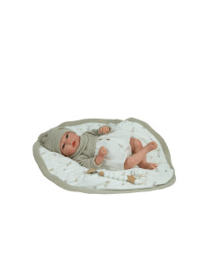 Reborn Arias de 40 cm NOA Beig con Manta
