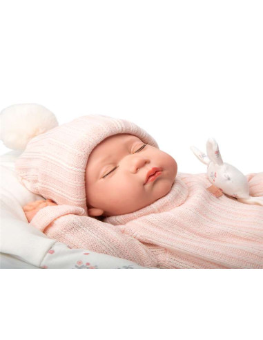 Reborn Arias 45 cm Daira con cojin Dou Dou...