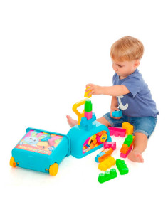 Carrito Con 20 Bloques Azul Molto 2