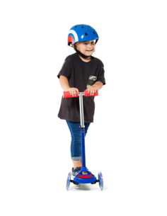 Maxi Scooter Azul Con Luces De Molto 2