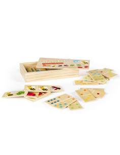 Dominó Madera Animales 28 Piezas Woomax