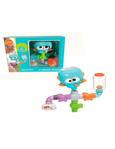 Robot baño – Juguete educativo de agua para ensamblar (Infant Planet)