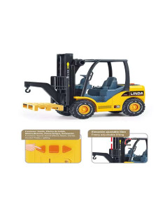 Carretilla Elevadora de Juguete con Sonido y Luz 2