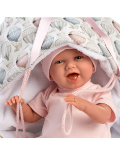 Set Ropa Llorens Bebe Conjunto Saquito 42cm Accesorios 2