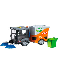 Barredora Motor Planet – Vehículo de Limpieza con Luz y...