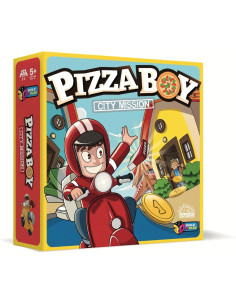 Pizza Boy City Mission Set de Construcción 187 Piezas