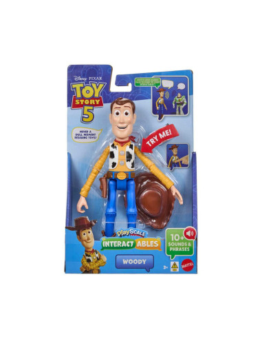 Figura parlanchina Woody Toy Story 5 Disney...