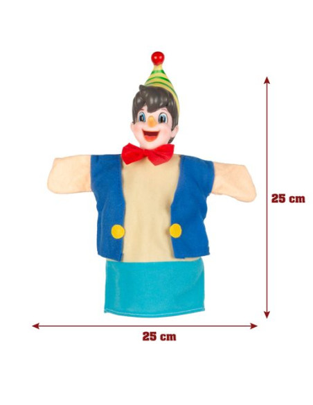 Colorbaby Cucu Show - Set 4 Marionetas 25 Cm Pinocho