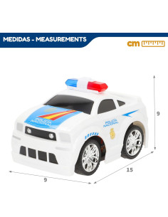ColorBaby 41303 Speed & Go Coche teledirigido Policía... 2