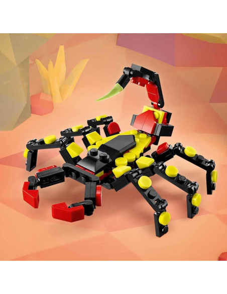 LEGO Creator 3 en 1 Fauna Salvaje: Araña Misteriosa