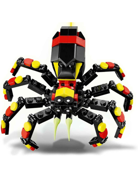 LEGO Creator 3 en 1 Fauna Salvaje: Araña Misteriosa