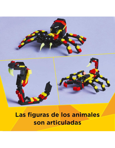 LEGO Creator 3 en 1 Fauna Salvaje: Araña...