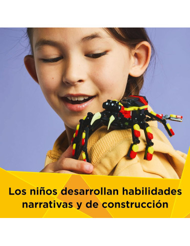 LEGO Creator 3 en 1 Fauna Salvaje: Araña...