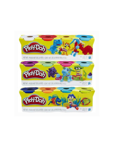 Playdoh Pack 4 Botes