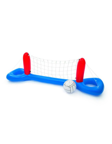 Red Hinchable Voleyball Juego de Piscina 241x61 cm