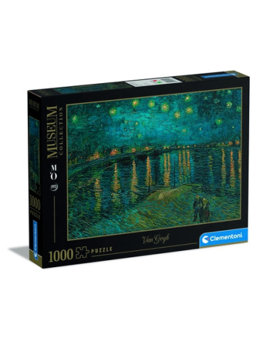 Van Gogh - Notte stellata sul Rodano - 1000 piezas - Museum Collection