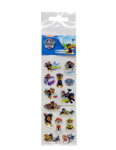 Pegatinas Paw Patrol Relieve