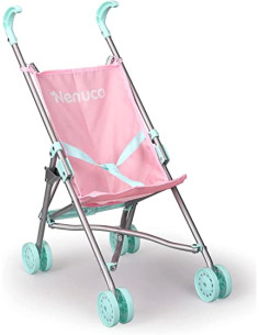 Nenuco - Sillita de metal, carrito de paseo de juguete de...