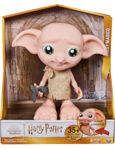 Wizarding World, Harry Potter, Muñeco de Elfo Interactivo... 2