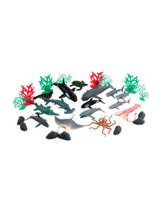 Animales del Océano Bote 30 Pcs 2