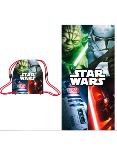 Set Bolsa y Toalla Star Wars