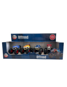 Pack 4 Offroad Coches Locos 