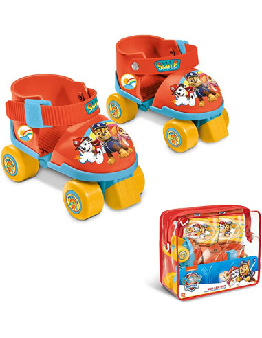 Patines de Ruedas Ajustables Paw Patrol para Niños, Talla del 22 al 29