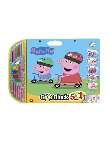 Peppa Pig Giga Block 5 en 1